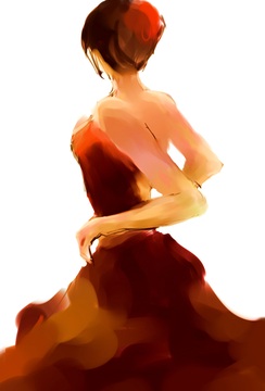 864/1000　雪解けの季節と《スペイン》　