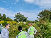 698/1000　熊鈴とともに、不法投棄防止パトロール完了　